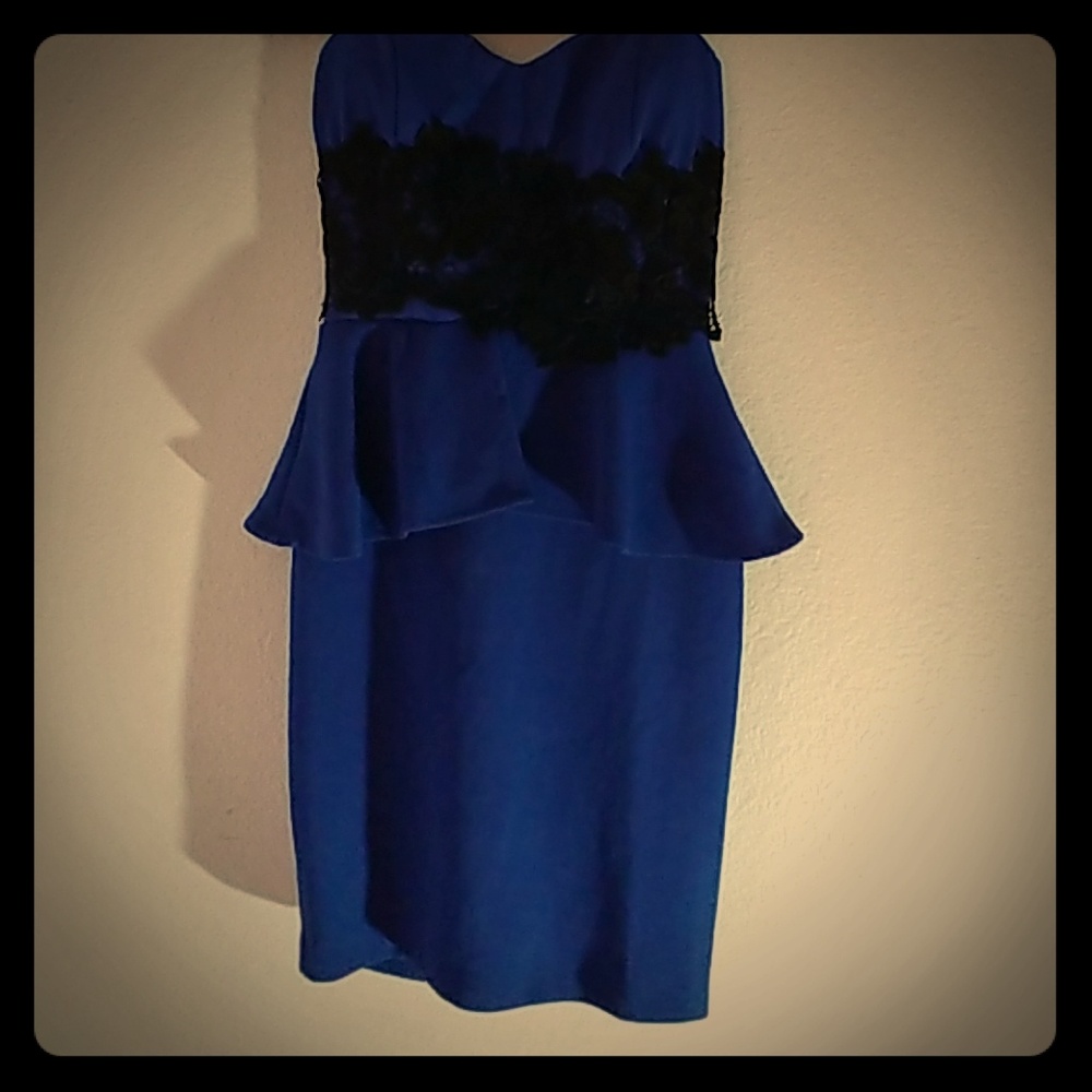 Strapless dress